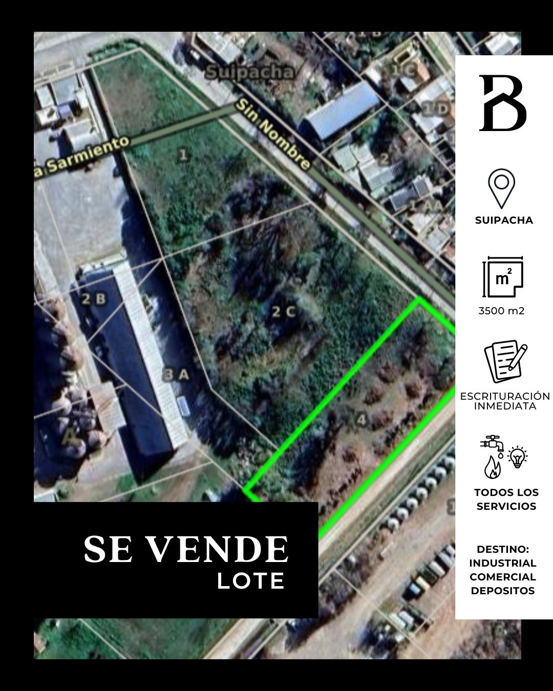 #5126826 | Venta | Lote | Suipacha (BONAVITA BIENES RAICES)