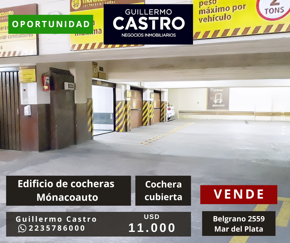 #4413794 | Sale | Garage | Centro (Guillermo Castro Negocios Inmobiliarios)