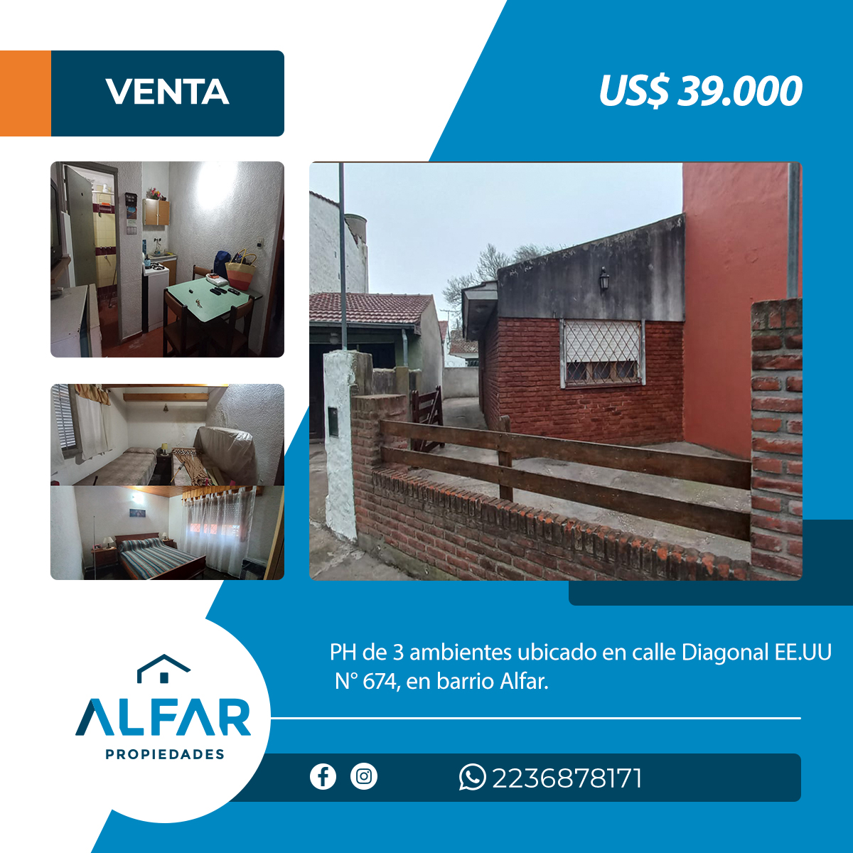 #4074677 | Sale | Horizontal Property | Mar Del Plata (Alfar Propiedades)