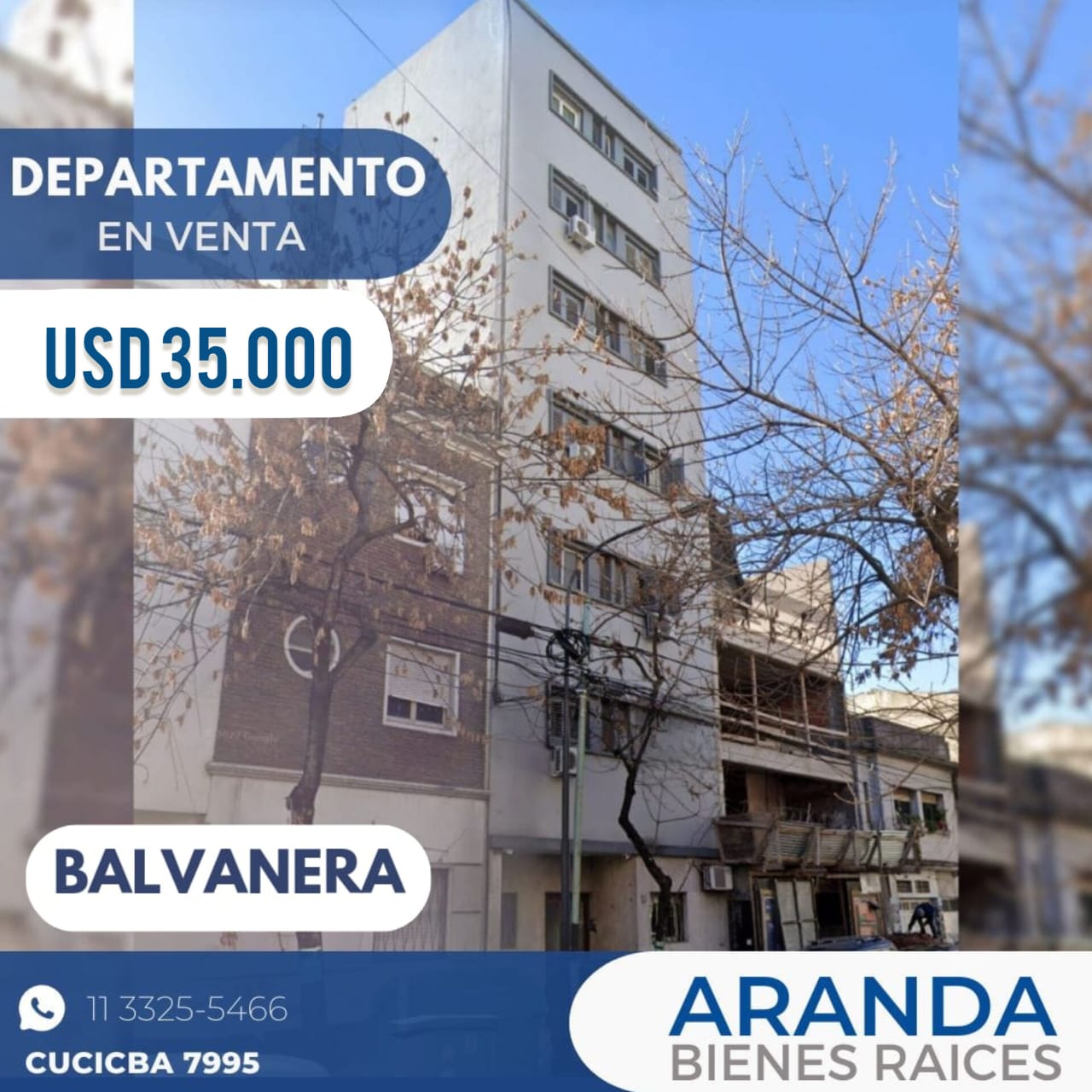 #2350121 | Sale | Apartment | Balvanera (Matias Aranda)