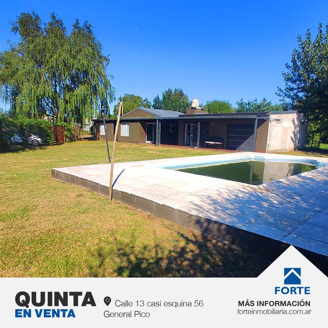 #5105502 | Venta | Casa Quinta | General Pico (Forte Inmobiliaria)