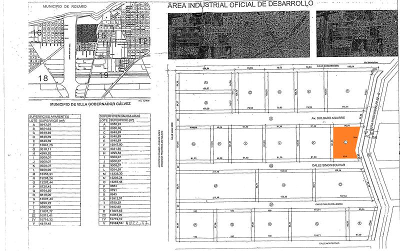 #317189 | Venta | Galpón / Depósito / Bodega | Villa Gobernador Galvez (Dunod)