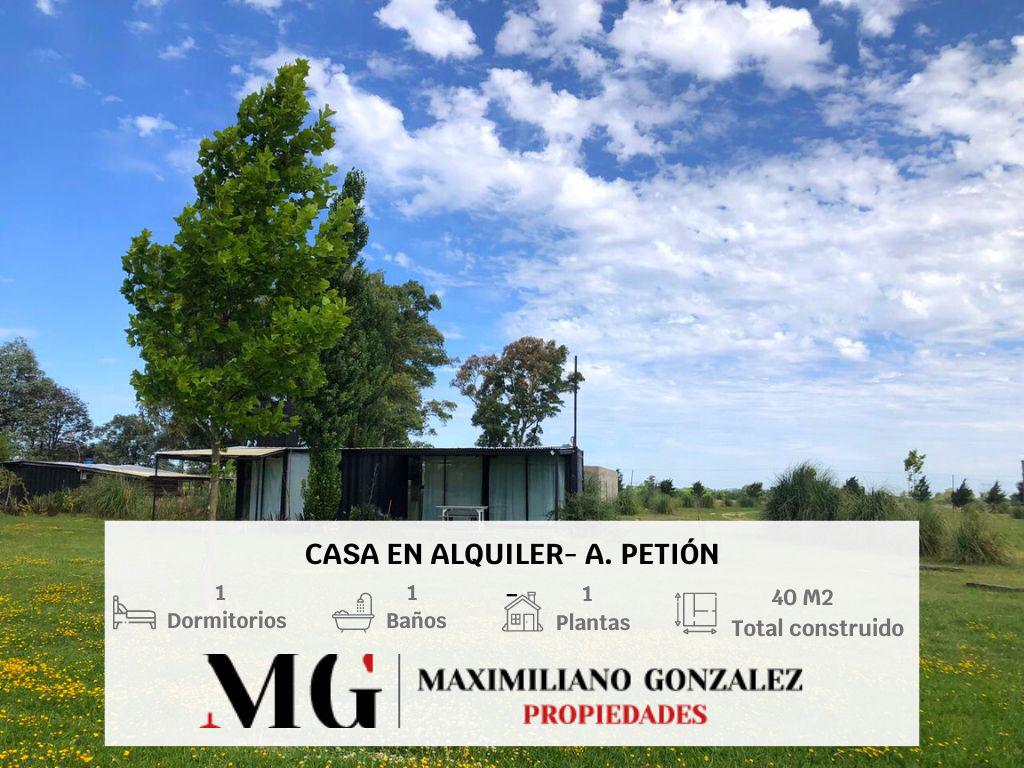 #4834354 | Alquiler | Casa | Alejandro Petion (MG - Maximiliano Gonzalez Propiedades)