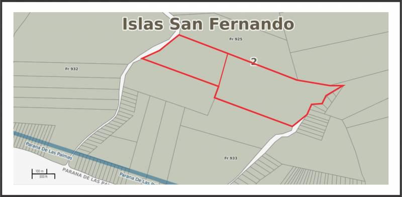 #4011074 | Venta | Campo / Chacra | San Fernando (VIEYTES Inmobiliaria)