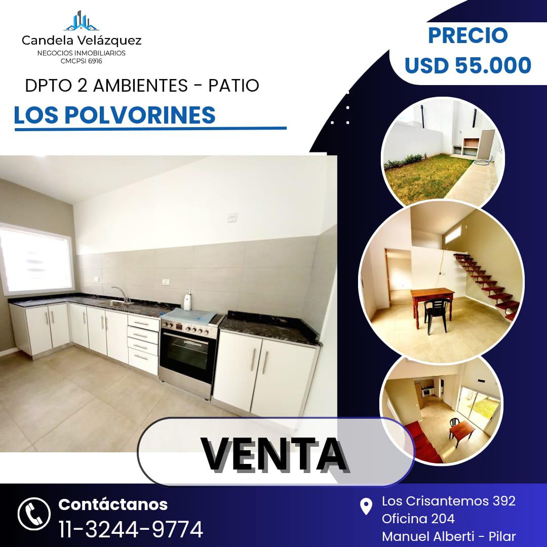 #5095555 | Venta | Departamento | Los Polvorines (Candela Velázquez Negocios Inmobiliarios)