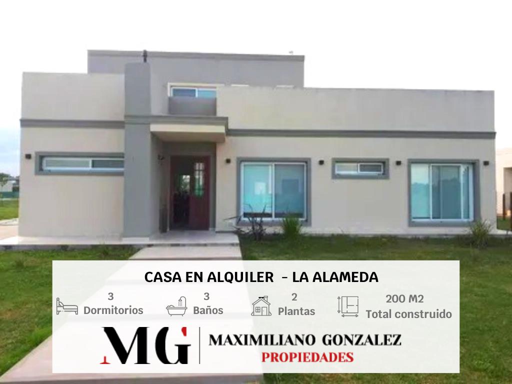#4622036 | Alquiler Temporal | Casa | La Alameda (MG - Maximiliano Gonzalez Propiedades)