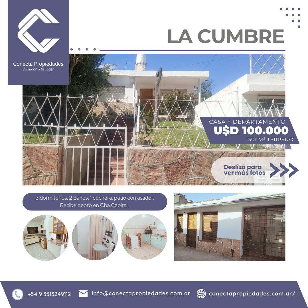 #5111656 | Sale | House | La Cumbre (Conecta Propiedades)