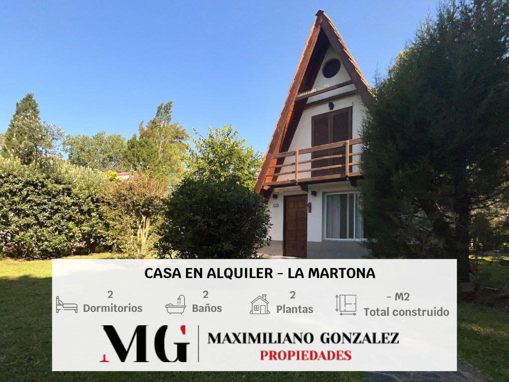 #4912481 | Alquiler | Casa | La Martona (MG - Maximiliano Gonzalez Propiedades)