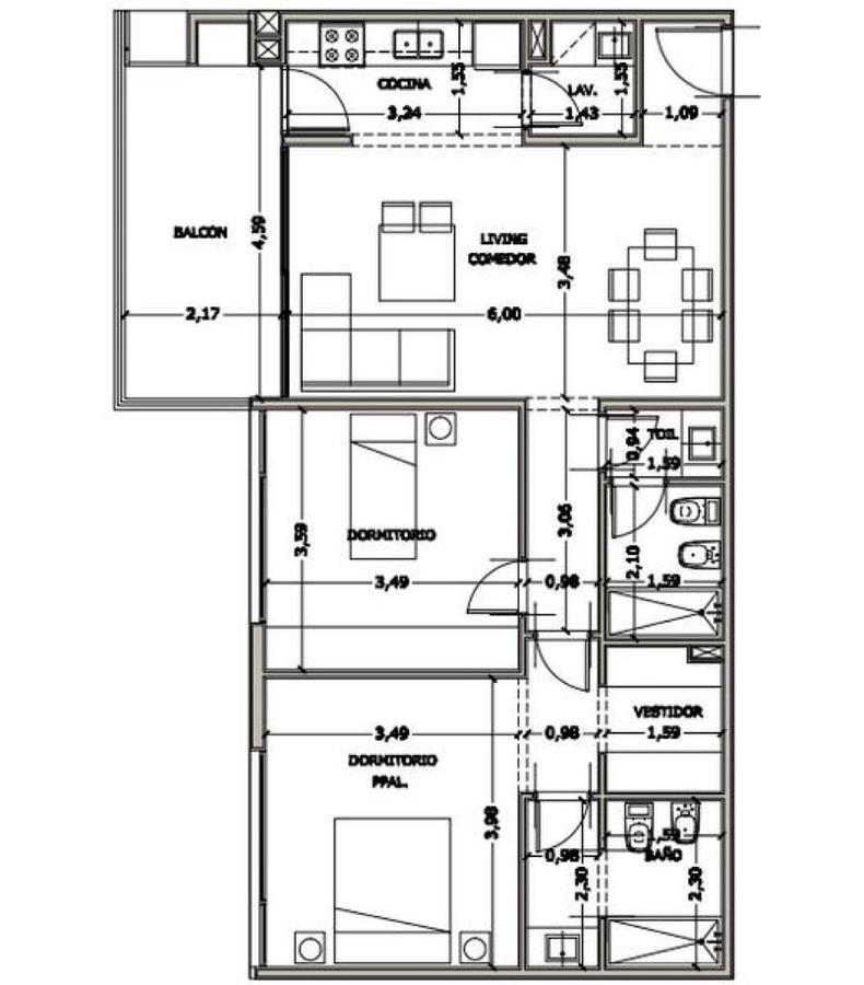 #2401243 | Venta | Departamento | Centro (S. RAMASCO PADILLA)