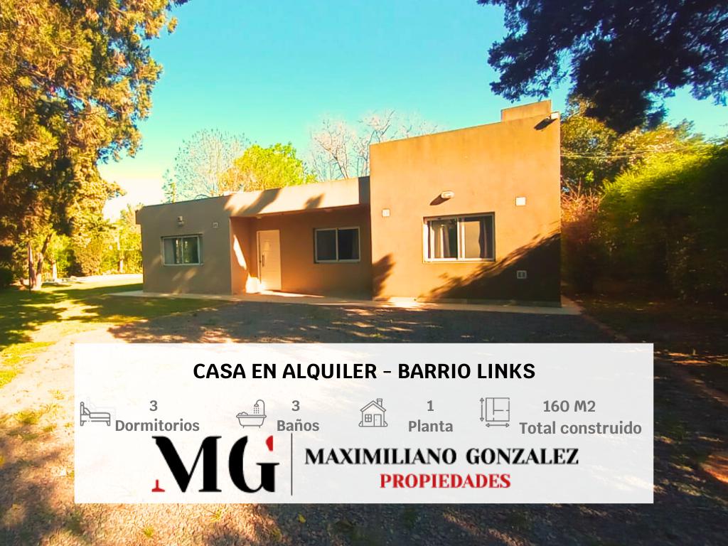 #5119054 | Alquiler | Casa | Villa Links (MG - Maximiliano Gonzalez Propiedades)