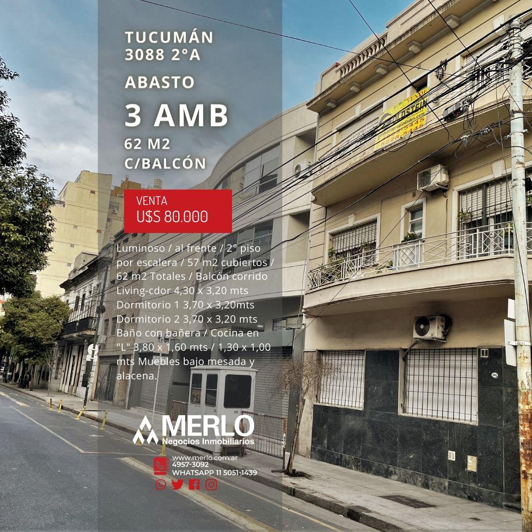 #5228836 | Venta | Departamento | Abasto (Merlo Negocios Inmobiliarios)