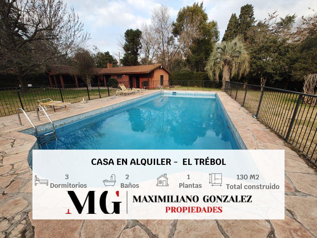 #4843409 | Temporary Rental | House | El Trébol (MG - Maximiliano Gonzalez Propiedades)