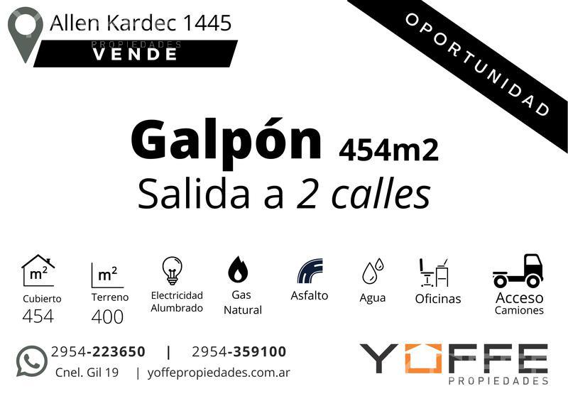 #1650667 | Venta | Galpón / Depósito / Bodega | Colonia Torello (Yoffe propiedades)