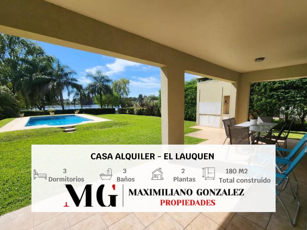 #5135210 | Alquiler | Casa | El Lauquen (MG - Maximiliano Gonzalez Propiedades)