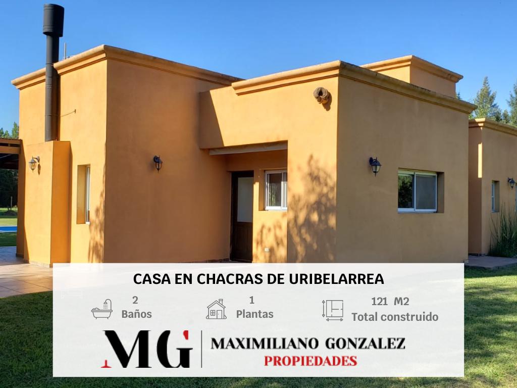 #4872947 | Alquiler Temporal | Casa | Chacras de Uribelarrea (MG - Maximiliano Gonzalez Propiedades)