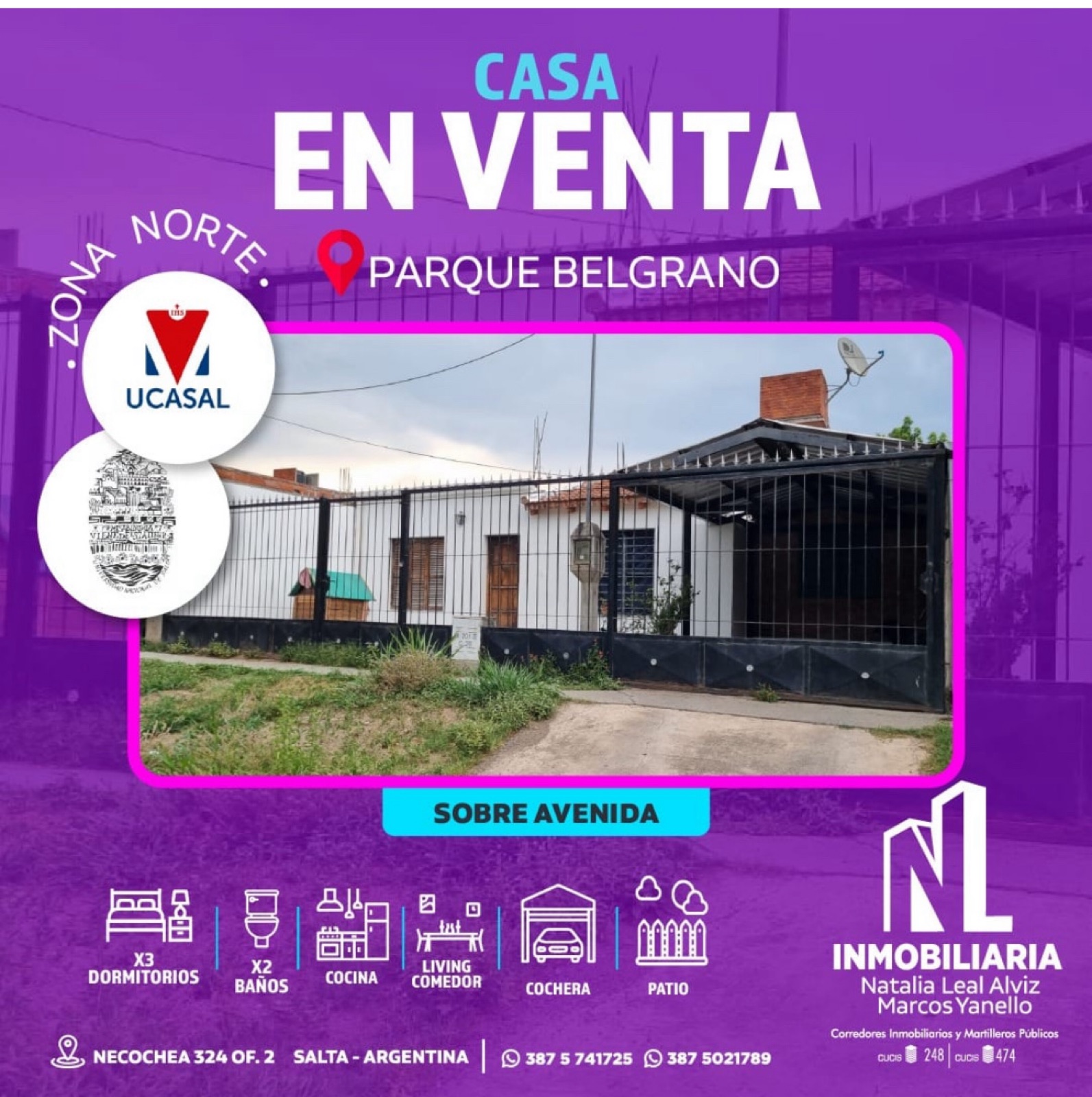 #5040577 | Venta | Casa | Zona Norte (Inmobiliaria NL / Natalia Leal y Marcos Yanello)