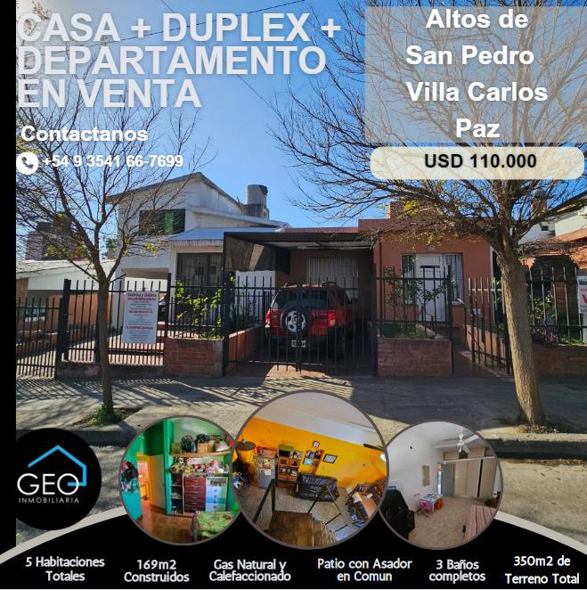 #4517655 | Venta | Casa | Villa Carlos Paz (Geo Inmobiliaria)