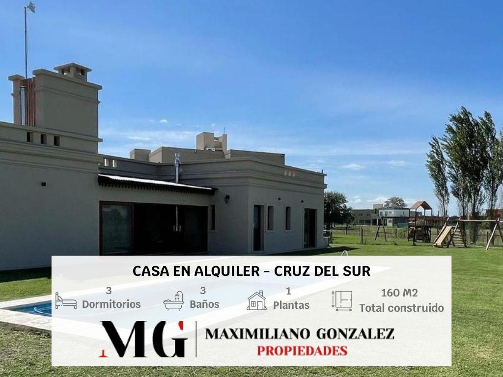 #4834344 | Alquiler | Casa | Echeverria Del Lago (MG - Maximiliano Gonzalez Propiedades)