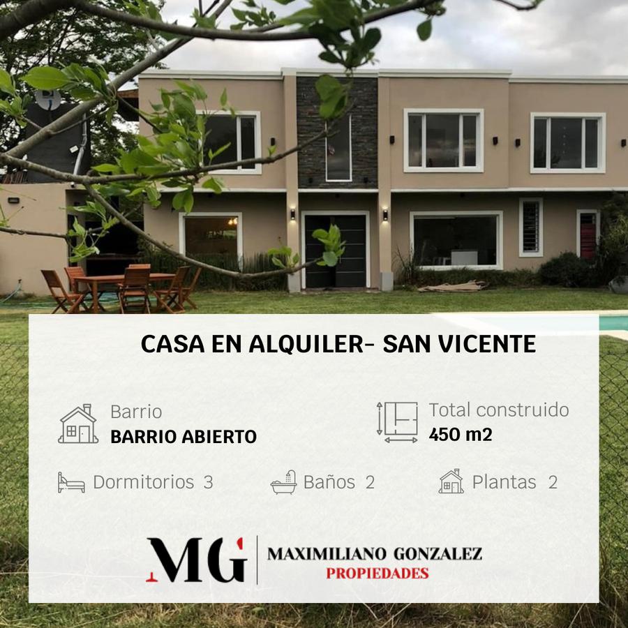 #5440540 | Venta | Casa | San Vicente (MG - Maximiliano Gonzalez Propiedades)