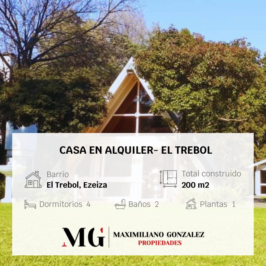 #5017305 | Alquiler Temporal | Casa | El Trébol (MG - Maximiliano Gonzalez Propiedades)