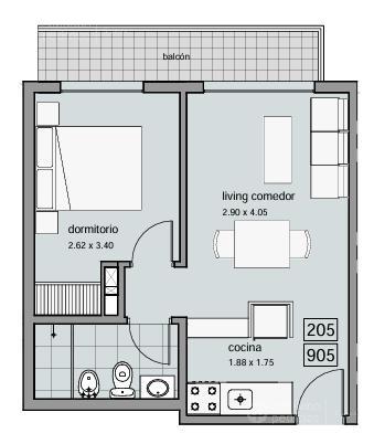 #5113044 | Venta | Departamento | Centro (Emiliano Pedrozo)