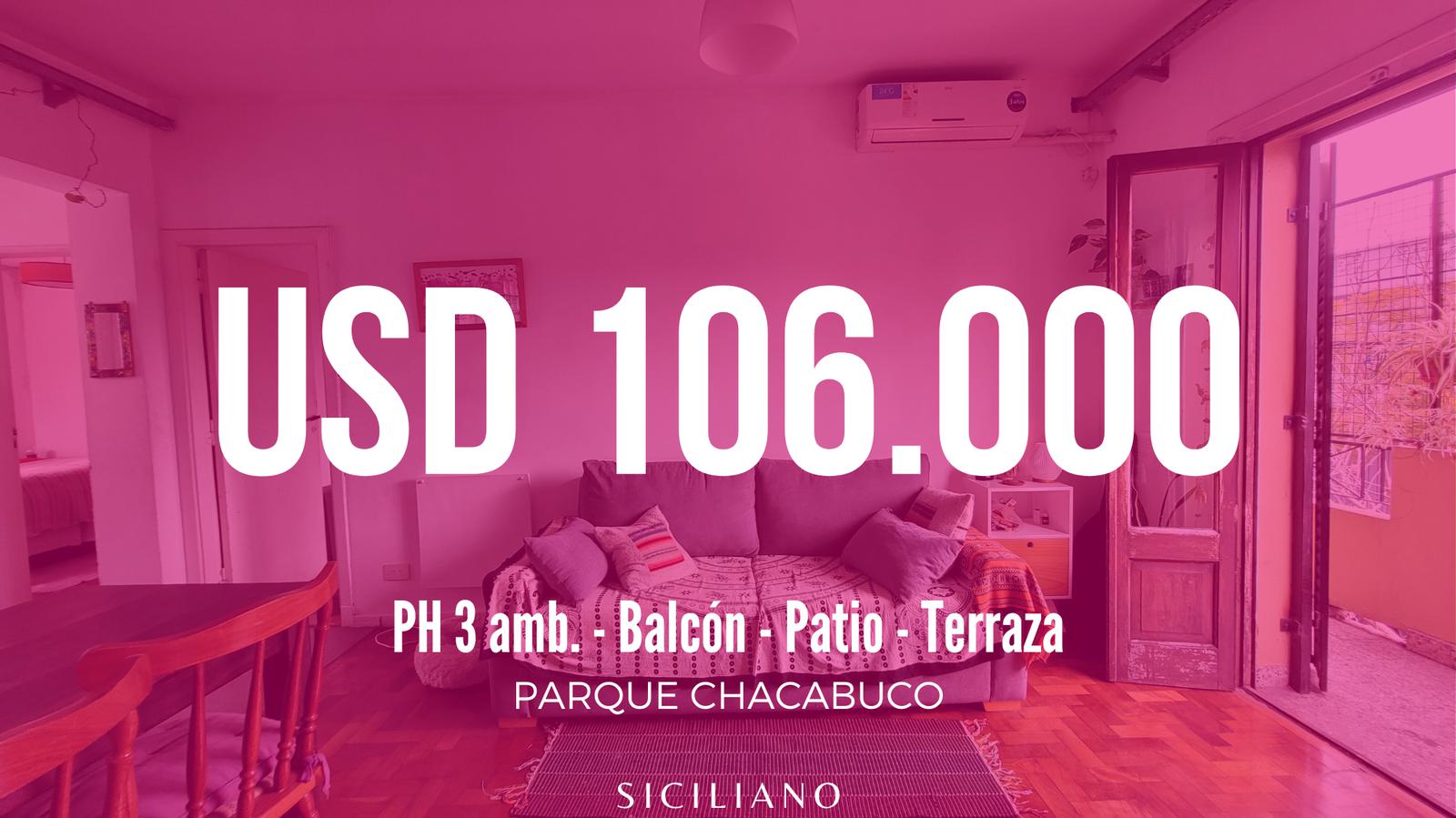 #4452375 | Sale | Horizontal Property | Parque Chacabuco (Siciliano)