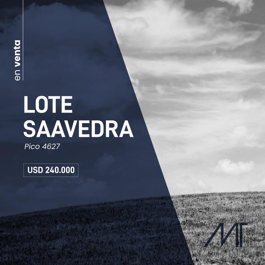 #2341123 | Venta | Lote | Saavedra (Mobitec SRL)