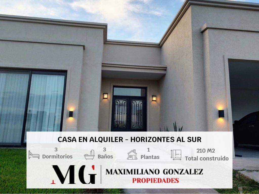 #4831609 | Alquiler | Casa | Alla En El Sur (MG - Maximiliano Gonzalez Propiedades)