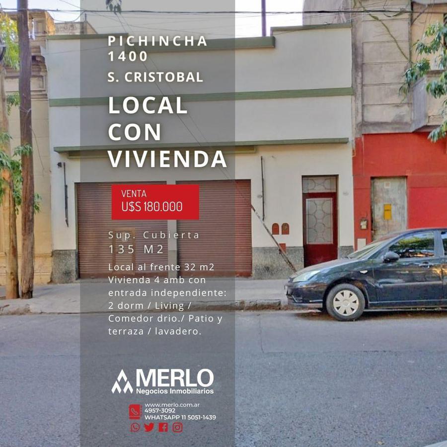 #5070142 | Venta | Local | San Cristobal (Merlo Negocios Inmobiliarios)
