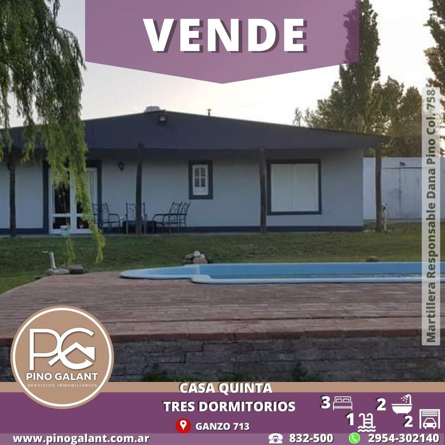 #3856405 | Venta | Casa Quinta | Toay (Pino Galant Servicios Inmobiliarios)