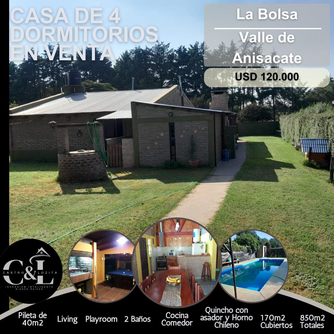 #4708386 | Venta | Casa | Villa Anisacate (Geo Inmobiliaria)