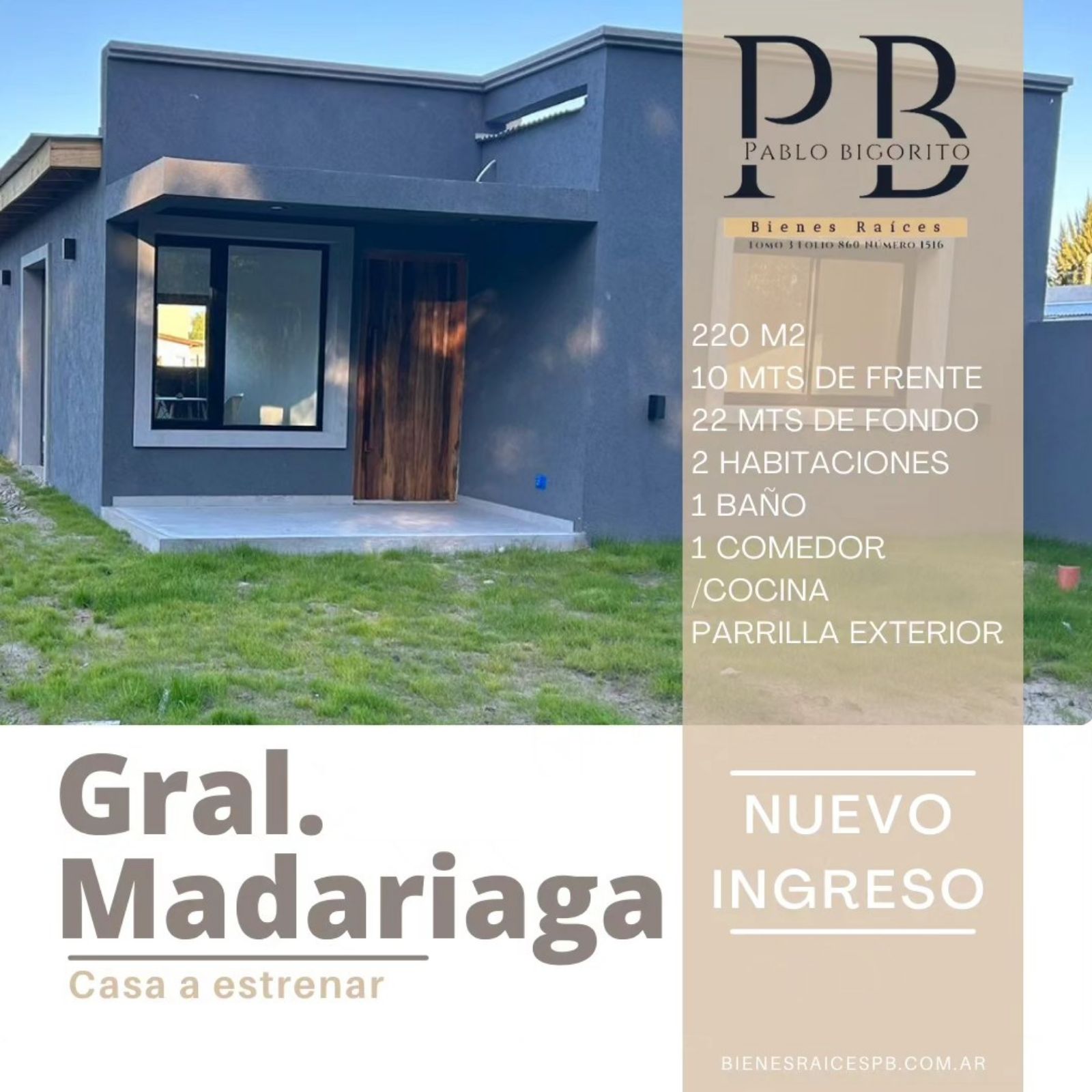 #5095870 | Sale | House | General Madariaga (Pablo Bigorito Bienes Raices)