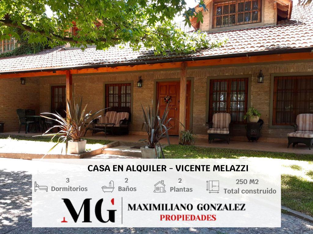 #4577820 | Alquiler Temporal | Casa | San Vicente (MG - Maximiliano Gonzalez Propiedades)