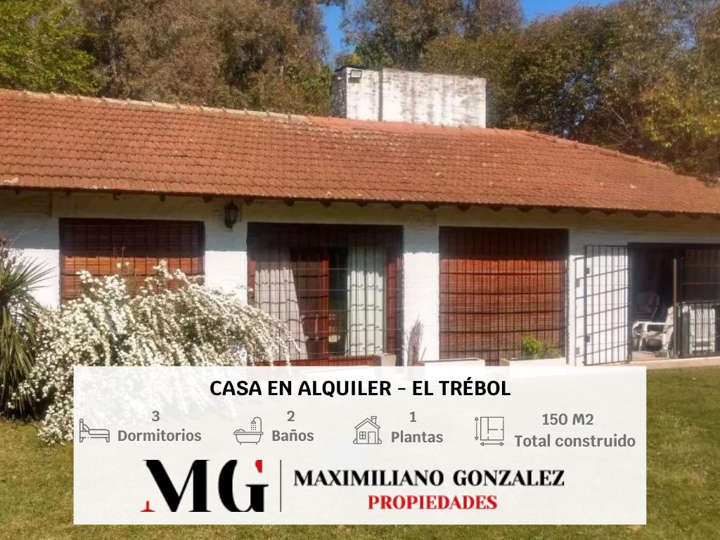 #4404813 | Temporary Rental | House | El Trébol (MG - Maximiliano Gonzalez Propiedades)