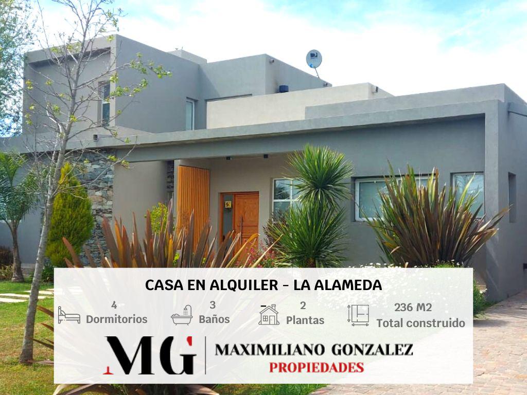 #3823935 | Alquiler | Casa | La Alameda (MG - Maximiliano Gonzalez Propiedades)