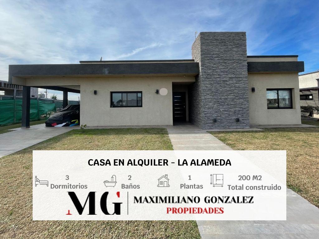 #4834294 | Alquiler Temporal | Casa | La Alameda (MG - Maximiliano Gonzalez Propiedades)