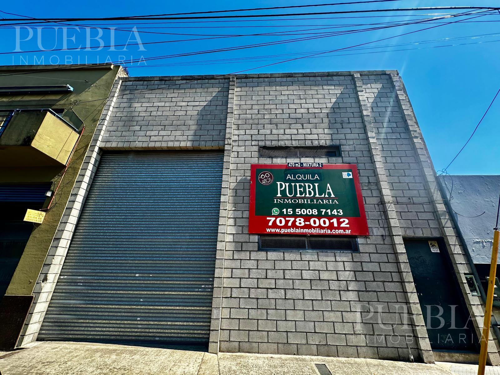 #5449007 | Alquiler | Galpón / Depósito / Bodega | Pompeya (Puebla Inmobiliara)