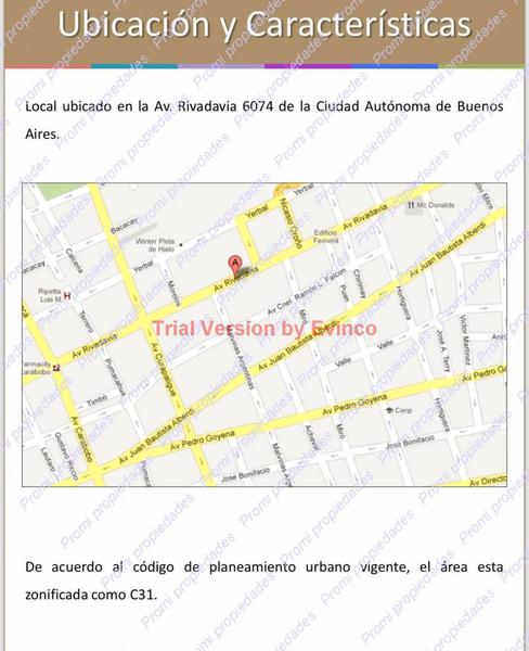 #580748 | Venta | PH | General San Martin (Horacio E. Acosta Negocios Inmobiliarios)