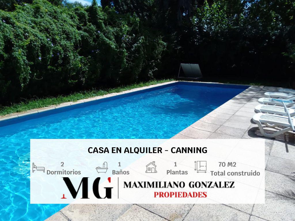 #4405026 | Alquiler Temporal | Casa | Canning (MG - Maximiliano Gonzalez Propiedades)