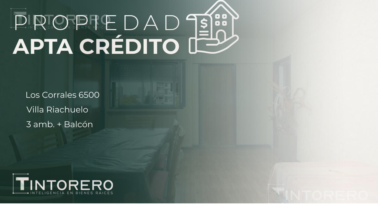 #5269972 | Venta | Departamento | Villa Riachuelo (TINTORERO Inteligencia en Bienes Raices)