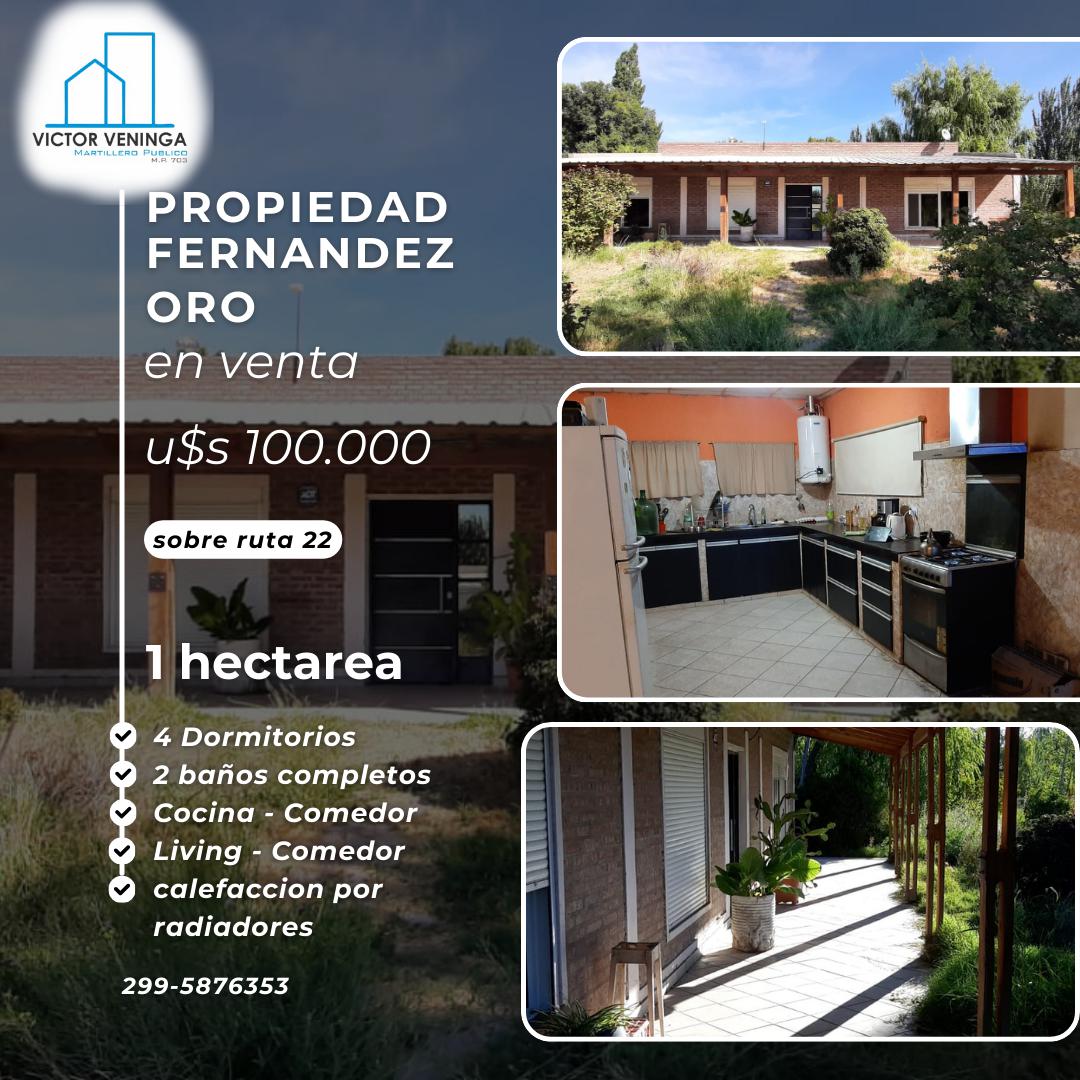 #5136814 | Venta | Casa | General Fernandez Oro (Victor Veninga)