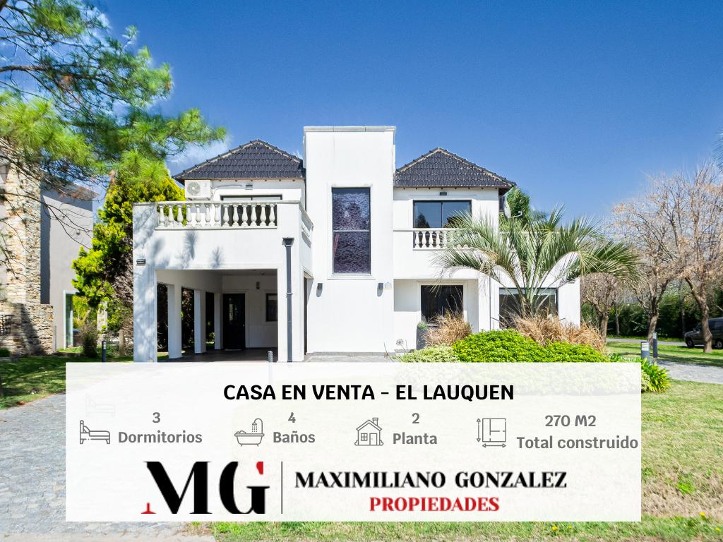 #5440552 | Venta | Casa | El Lauquen Club De Campo (MG - Maximiliano Gonzalez Propiedades)