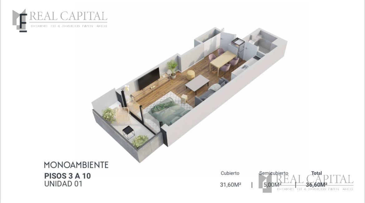 #5119511 | Venta | Departamento | Belgrano (Real Capital )