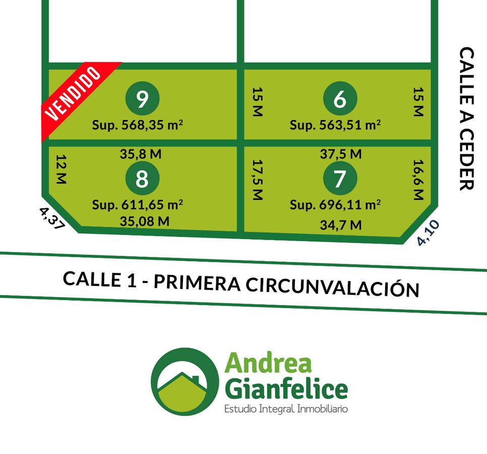 #1155137 | Venta | Lote | Salvador Maria (Andrea Gianfelice Estudio Integral Inmobiliario)