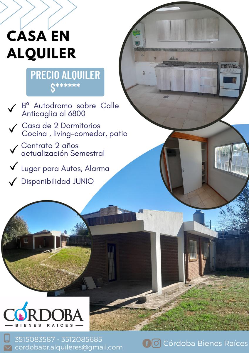 #5154768 | Alquiler | Casa | Arguello Norte (Cordoba Bienes Raices)