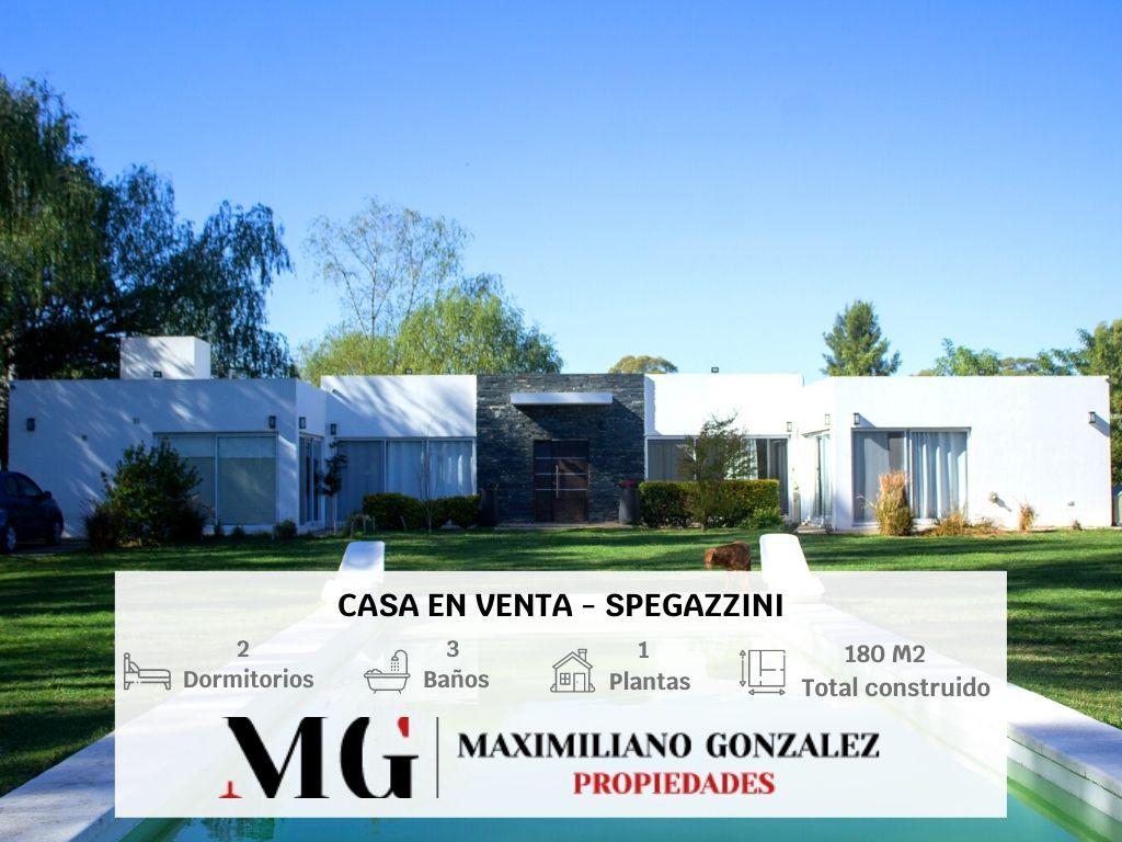 #3738216 | Venta | Casa | Carlos Spegazzini (MG - Maximiliano Gonzalez Propiedades)