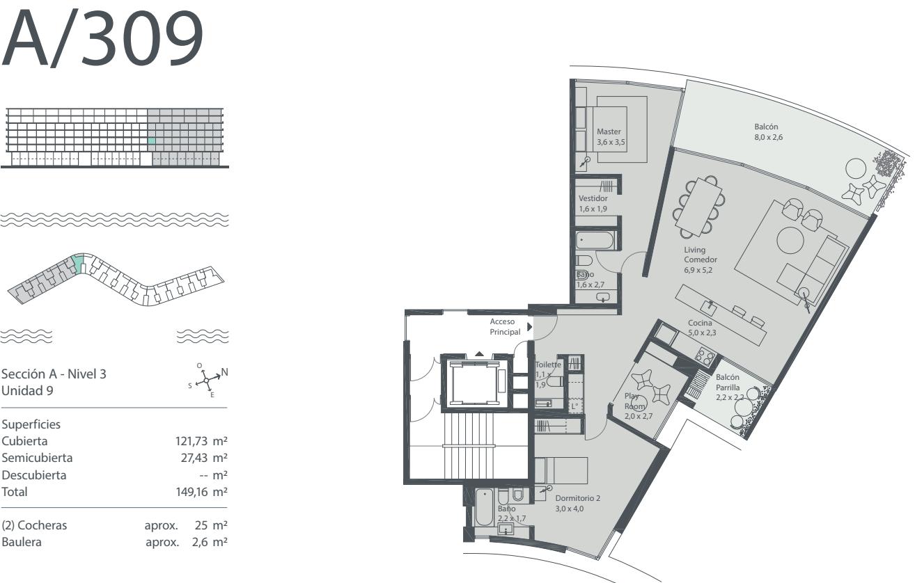 #5369626 | Venta | Departamento | Nordelta (Soldati Nordelta)