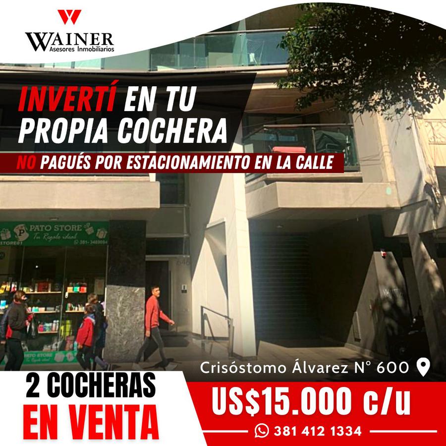 #3275314 | Venta | Cochera | Misiones Capital (Wainer Asesores Inmobiliarios)