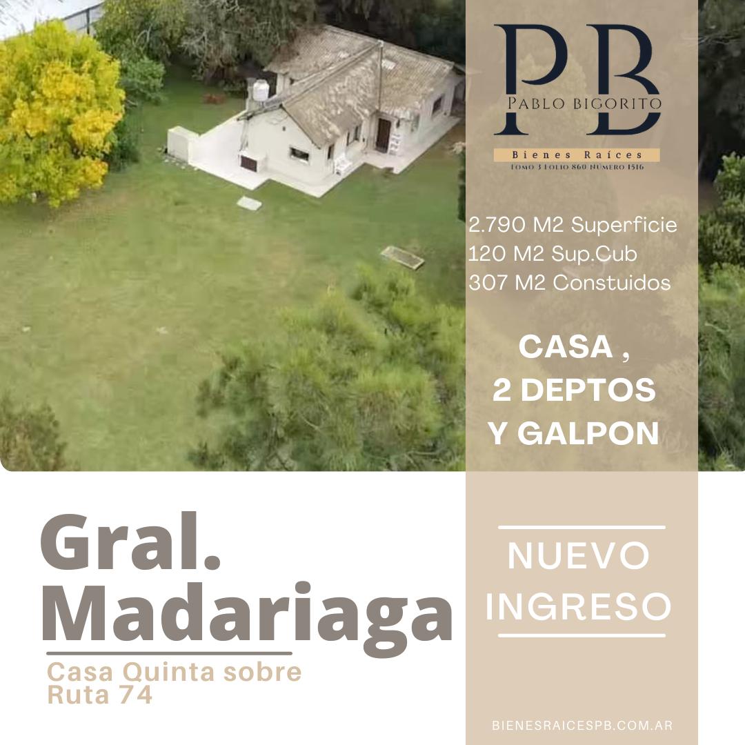 #5035175 | Venta | Casa | General Madariaga (Pablo Bigorito Bienes Raices)