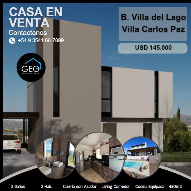 #4493997 | Venta | Casa | Villa Santa Cruz Del Lago (Geo Inmobiliaria)